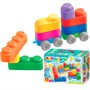 Конструктор Мягкие кирпичики plus.Веселый транспорт 21 дет+колесики 04033 - фото 62809387