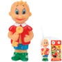 Резиновая игрушка Буратино YF-38R-LK в сетке - фото 62809651
