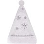 Колпак новогодний белый со снежинками FG240517041M СТОК - фото 62810978