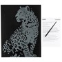 Набор для творчества Скретчинг 30*40 см Животные "Леопард" Гр-767 - фото 62811635