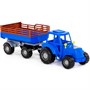 Трактор Мастер с прицепом № 2 синий в сеточке 84781 П-Е /6/ - фото 62814994
