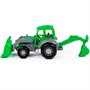 Трактор Мастер экскаватор серо-зелёный 24446 П-Е /12/. - фото 62816607