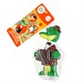 Резиновая игрушка Крокодил Гена LXST02R в сетке - фото 62818731