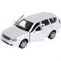 Модель PRIORAWAG-12-WH Lada priora белый Технопарк в коробке - фото 62818787
