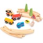 Деревянная Железная дорога Чебурашка Буратино BRT43 - фото 64673980