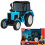 Модель BELARUS-17SL-BU-WOD МТЗ свет-звук, ТРАКТОР БЕЛАРУС 17 см,инерция,синий Технопарк в кор. - фото 65341144