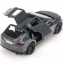 Модель MODELX-12-GY-WOD Tesla model x plaid 12 см, двери, серебр Технопарк в кор. - фото 65341217