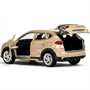 Модель TUCSON-12-BG-WOD HYUNDAI TUCSON длина 12 см, двери, багаж., инер, бежевый Технопарк в кор. - фото 65415810
