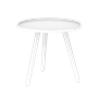 Стол журнальный TALVI белый (белые ножки) 1шт. PP0016WW (от 12 шт) - фото 66021040