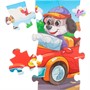 Игра ходилка+пазл ПРАВИЛА ДОРОЖНОГО ДВИЖЕНИЯ ИН-8204 - фото 68230576