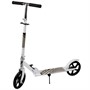 Самокат двухколесный белый колеса 200 мм 141V-1125 - фото 68751627