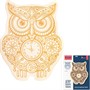 Набор для творчества Выжигание. Доска для выжигания Филин А3 конверт 05568 - фото 69706915