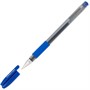 Ручка гелевая синяя OfficeSpace "TC-Grip" 0,5мм, грип 260062 - фото 69740555