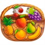 Деревянная Рамка вкладыш Корзинка с фруктами ОА-00000560 /Арбо/. - фото 69744445