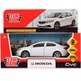 Модель CIVIC-WT HONDA CIVIC белый Технопарк  в коробке - фото 69745401