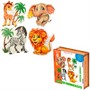 Деревянный Пазл 16 Африка. 4 пазла по 4 детали. MPZCAN30-M - фото 69748797