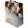 Пакет 18*23*10 см Happy Birthday шары 141V-1007 - фото 69749544