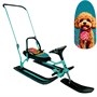 Снегокат 140 SNOWKAT Go Go Лакомка с П-образным толкателем - фото 69750290