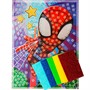 Набор для творчества Аппликация мягкая мозаика из эва 17*23 см Человек паук в пак спайди МУЛЬТИ АРТ EVAPACK-17X23-123226 - фото 69751406
