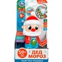 Игрушка на батарейках Дед мороз 50 песен,фраз,звуков.новогодние песенки.свет HT614-R /72/ - фото 69753067