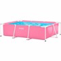 Бассейн каркасный Rectangular Frame Розовый 220x150х60см 1662л 28266 - фото 69755277