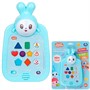 Игрушка на батарейках Обучающий планшет 40+ песен, фраз и звуков. Малышарики Умка HT1504-R - фото 69761986