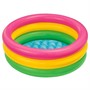 Бассейн для малышей круглый Радуга 1-3 года 61х22см 57107 - фото 69771218