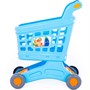 Тележка для маркета "Натали" голубая 91505 П-Е /2/ - фото 69772303