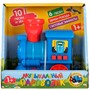 Игрушка на батарейках HWA1219047-R Музыкальный паровозик Синий трактор свет+звук - фото 69773054