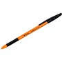 Ручка шариковая черная 0,7мм Berlingo "Tribase grip orange" 355445 - фото 69774122