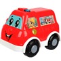 Каталка ПОЖАРНАЯ МАШИНА,35 + песен, загадок и фраз в кор. Умка HT1374-R - фото 69783951