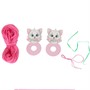 Набор для творчества Создай брелок с помпоном Котик МУЛЬТИ АРТ PP-42-CT-NW - фото 69785631