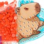 Набор для творчества Брелоки алмазной мозаикой Капибара МУЛЬТИ АРТ DIAKEYCAPY-126505 - фото 69786772