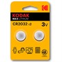 Элемент питания  CR 2032 Kodak 2xBL 3V Max (60) / цена за 1 шт / - фото 69787110