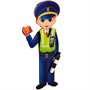 Деревянный Конструктор на липучках: Профессия Инспектор ДПС ОА-00000433 /Арбо/ - фото 69789778
