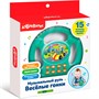 Руль музыкальный Веселые гонки бирюзовый 4630027292568 - фото 69795344