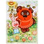 Набор для творчества Аппликация мягкая мозаика из эва 17*23 см СОЮЗМУЛЬТФИЛЬМ Винни Пух МУЛЬТИ АРТ EVAM-128064 - фото 69796042