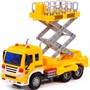 Автомобиль Сити с подъёмником, инерционный со светом и звуком желтый в коробке 89762 П-Е /8/ - фото 69796585