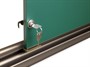 Раздвижная меловая рельсовая система досок для интерактивных панелей бескаркасная из серии «Базис» - фото 69801201
