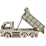 Деревянный Конструктор Самосвал СМ-4723-А4 - фото 69818114