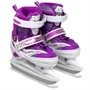 Коньки раздвижные Dvizhok  р.S 30-33 фиолетовые 141U-275 - фото 69818515