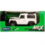 Модель 1:24 Land Rover Defender I, белый 22498W - фото 69822244