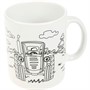 Набор для творчества Кружка для росписи СИНИЙ ТРАКТОР МУЛЬТИ АРТ MUG-ST - фото 69824234