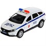 Модель VESTACROSS-12POL-WH LADA Vesta sw cross полиция. Технопарк  в коробке - фото 69825411