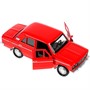 Модель 2106-12-RD ВАЗ-2106 Жигули красный Технопарк в коробке - фото 69825443