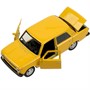 Модель 2101-12-YE ВАЗ-2101 длина 12 см, двери, багаж, инерц, желтый Технопарк - фото 69827721