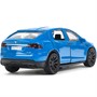 Модель MODELX-12-BU-WOD Tesla model x plaid 12 см, двери, синий Технопарк  в кор. - фото 69829356