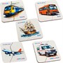 Деревянная игра Картинки половинки Транспорт РИ-022 - фото 69829391