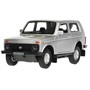 Модель LADA4X4-12-SR LADA 4x4 12 см, двери, багаж, инерц, серебр Технопарк  в кор. - фото 69829448
