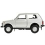 Модель LADA4X4-12-SR LADA 4x4 12 см, двери, багаж, инерц, серебр Технопарк  в кор. - фото 69829450